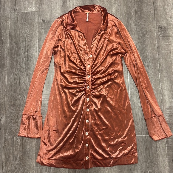 Free People Shayla velvet dress - Picture 4 of 6